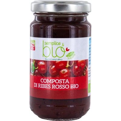 Semplice&bio Composta di ribes rosso biologica - 1