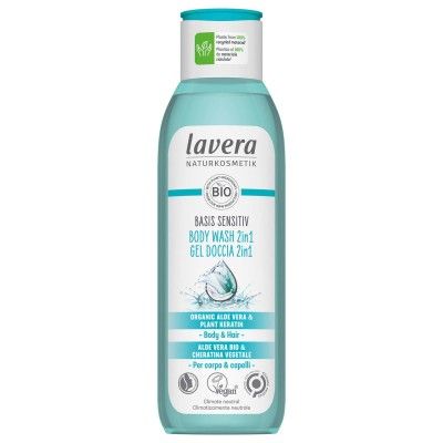 Lavera Basis sensitive - gel doccia 2in1 bio - 1