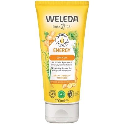 Weleda Gel doccia energy zenzero citronella e legno di cedro bio - 1