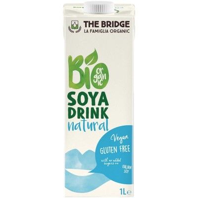 The bridge Latte di soia Biologico Naturale Bio soya drink - 1