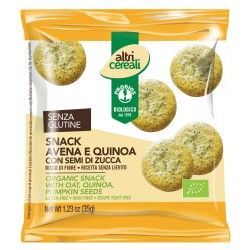 Altri Cereali Snack Biologico Con Avena, Quinoa, Semi Di Zucca. Senza Glutine - 1