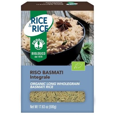 Rice & Rice Riso Lungo Basmati Integrale Biologico - 1