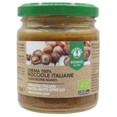 Probios Crema Biologica Di Nocciole 100% Italiane - 1