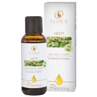 Flora Olio di Neem Viso E Corpo - Oli Vegetali - 1