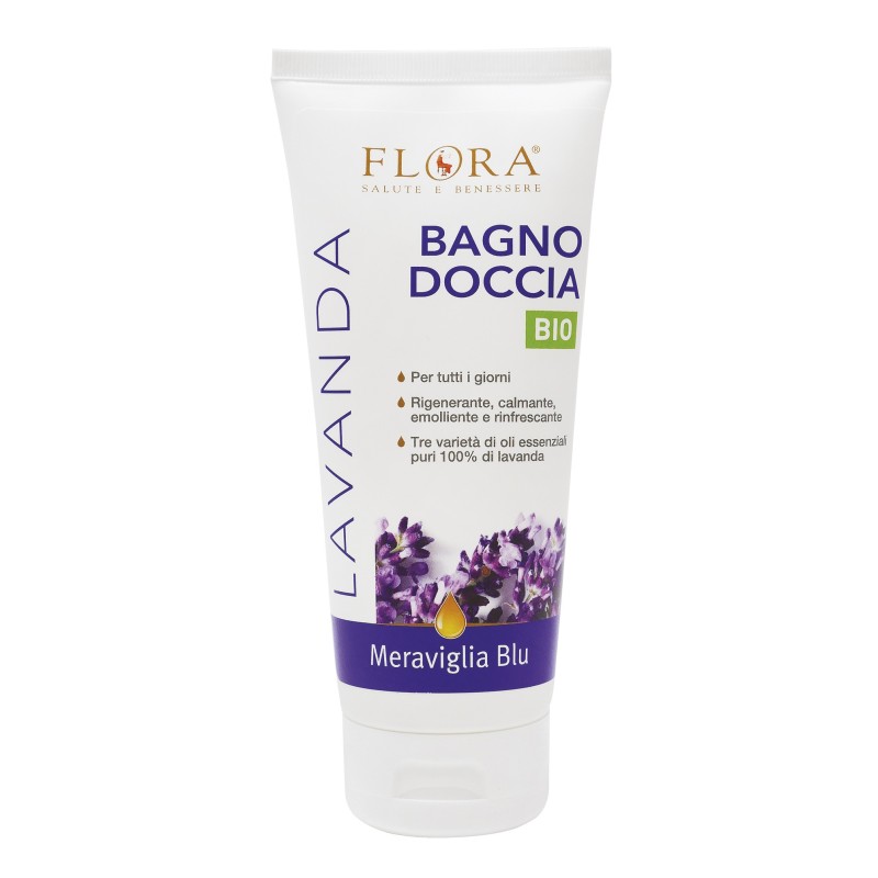 Flora Bagno Doccia Biologico Alla Lavanda - Meraviglia Blu - 1