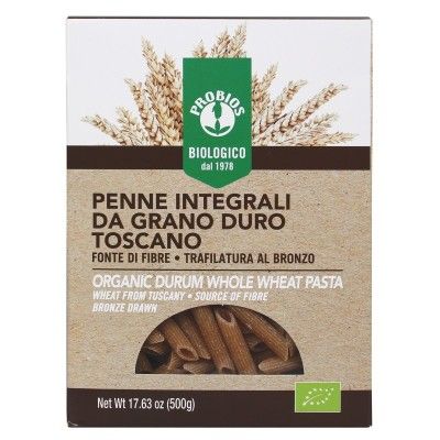 Probios Penne integrali  Biologiche di Grano Duro Toscano - 1