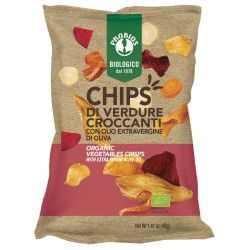 Probios Chips Di Verdure Croccanti biologiche Snack sano - 1