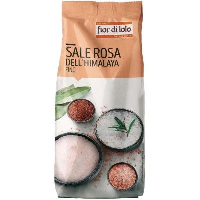 Fior di loto Sale rosa dell'himalaya fino - 1