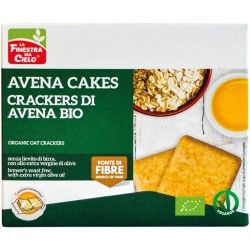 La finestra sul cielo Avena cakes - crackers di avena Bio - 1