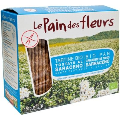 Le pain des fleurs Tartine Bio tostate al grano saraceno senza sale - 1