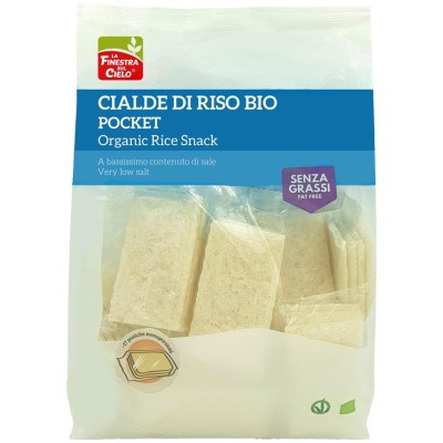 Cialde di Riso Bio Pocket Senza Grassi