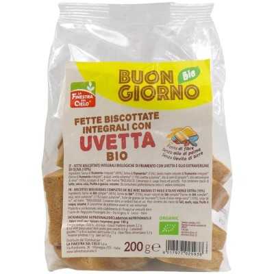 Fette Biscottate Integrali con Uvetta