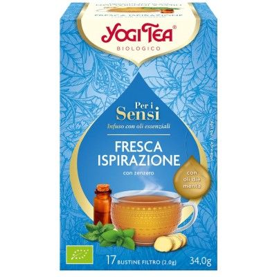 Yogi tea Infuso Biologico Per i sensi - "fresca ispirazione" - 1