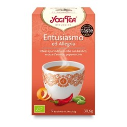 Infuso Ayurvedico Biologico Entusiasmo ed Allegria Yogi Tea