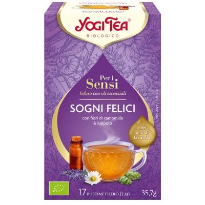 Yogi tea Infuso biologico Per i sensi - "sogni felici" - 1