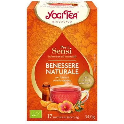 Yogi tea Tisana Biologica Peri i sensi - "benessere naturale" - 1